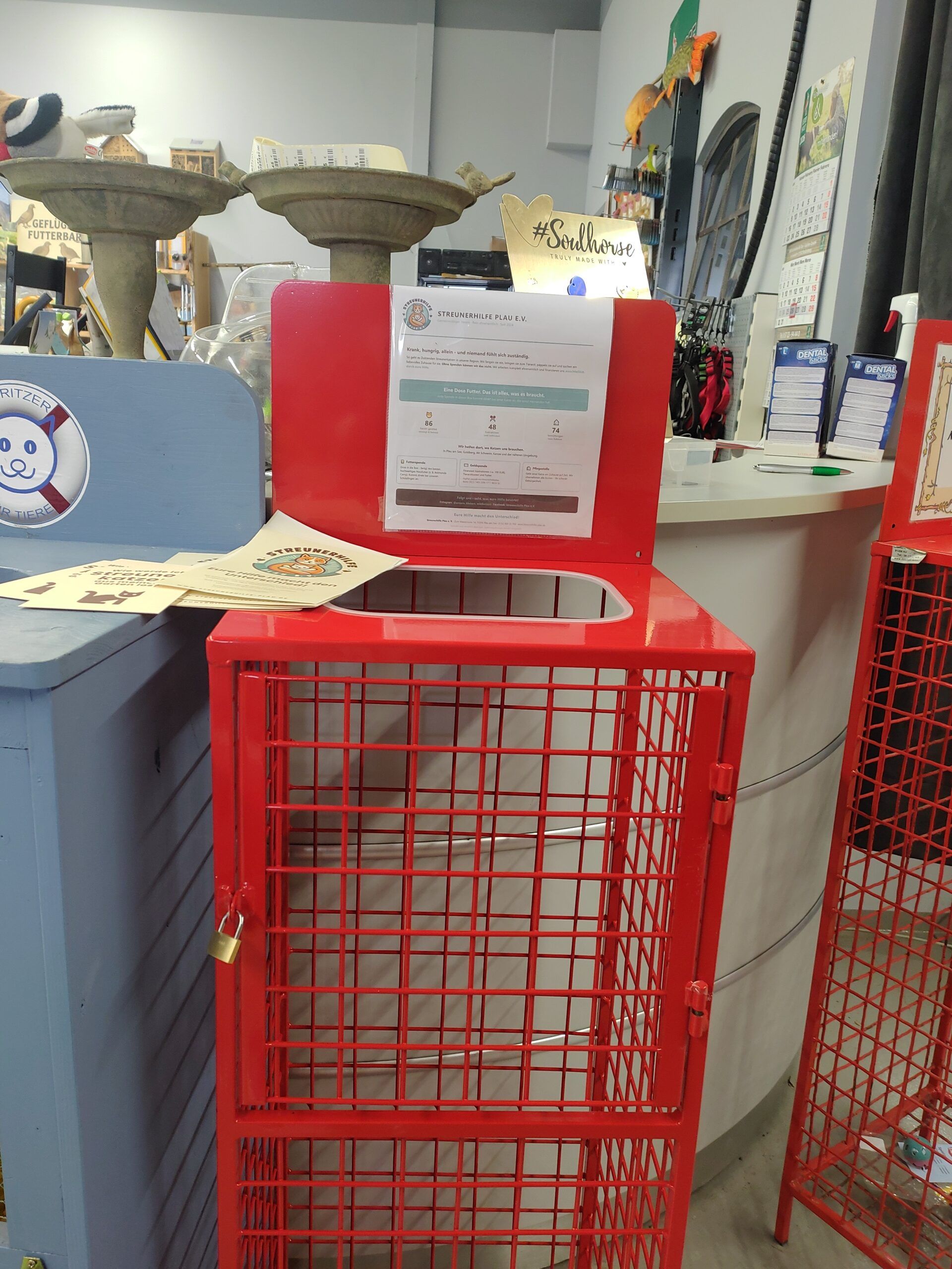 Bild zu Futterspendenbox - Streunerhilfe Plau